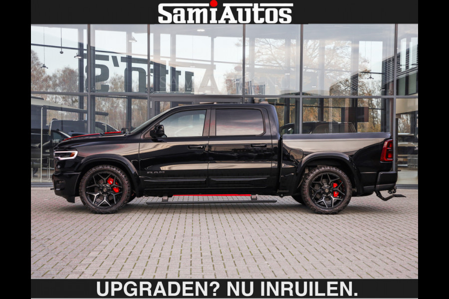 Dodge Ram LIMITED 2027 5.7 V8 HEMI | €79950,- excl excl | MAXIMAAL UITGERUST | DUBBELE CABINE | 5 PERSOONS | DC | Allernieuwste Limited uitvoering – volledig uitgerust met alle opties, inclusief MWK en normale laadbak.