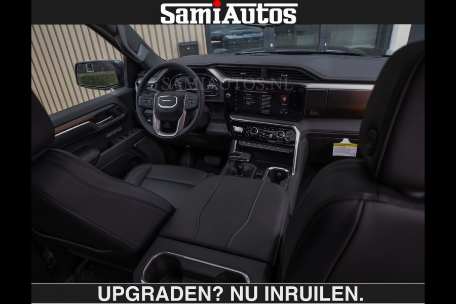 GMC Sierra DENALI 6.2 V8 426PK €79950,- excl | Full Option | De Meest Luxe Pick-Up in zijn Klasse | Comfortabele Dubbele Cabine met Royale 5 Zitplaatsen | BPM vrij | Nu Leverbaar uit Voorraad | Voorraad Nr 2252 | De specialist in Amerikaanse pick‑ups in Nederland en Europa.