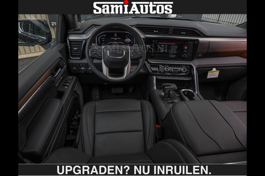 GMC Sierra DENALI 6.2 V8 426PK €79950,- excl | Full Option | De Meest Luxe Pick-Up in zijn Klasse | Comfortabele Dubbele Cabine met Royale 5 Zitplaatsen | BPM vrij | Nu Leverbaar uit Voorraad | Voorraad Nr 2252 | De specialist in Amerikaanse pick‑ups in Nederland en Europa.