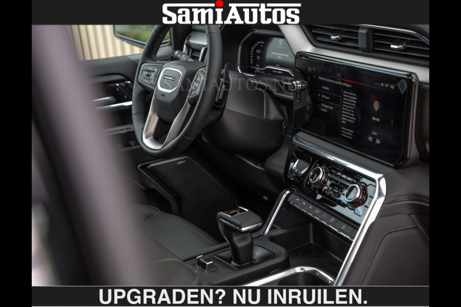 GMC Sierra DENALI 6.2 V8 426PK €79950,- excl | Full Option | De Meest Luxe Pick-Up in zijn Klasse | Comfortabele Dubbele Cabine met Royale 5 Zitplaatsen | BPM vrij | Nu Leverbaar uit Voorraad | Voorraad Nr 2252 | De specialist in Amerikaanse pick‑ups in Nederland en Europa.