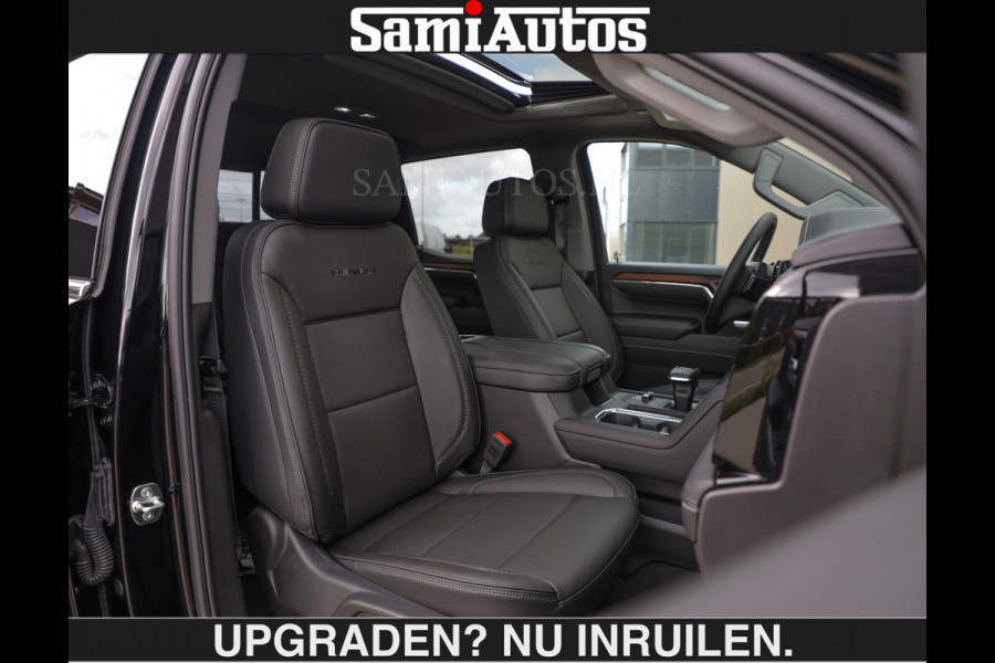 GMC Sierra DENALI 6.2 V8 426PK €79950,- excl | Full Option | De Meest Luxe Pick-Up in zijn Klasse | Comfortabele Dubbele Cabine met Royale 5 Zitplaatsen | BPM vrij | Nu Leverbaar uit Voorraad | Voorraad Nr 2252 | De specialist in Amerikaanse pick‑ups in Nederland en Europa.