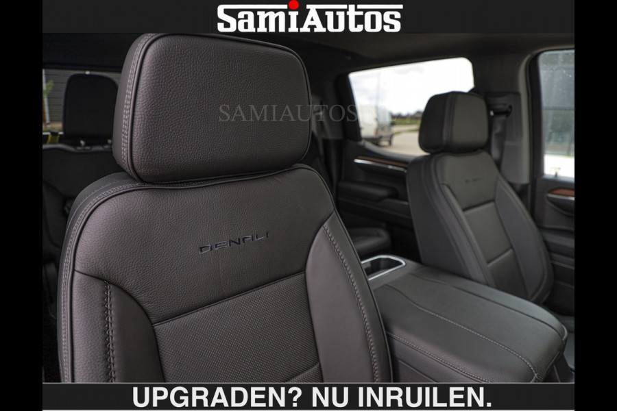 GMC Sierra DENALI 6.2 V8 426PK €79950,- excl | Full Option | De Meest Luxe Pick-Up in zijn Klasse | Comfortabele Dubbele Cabine met Royale 5 Zitplaatsen | BPM vrij | Nu Leverbaar uit Voorraad | Voorraad Nr 2252 | De specialist in Amerikaanse pick‑ups in Nederland en Europa.