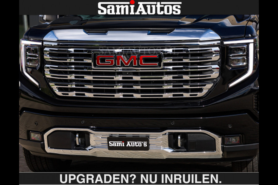 GMC Sierra DENALI 6.2 V8 426PK €79950,- excl | Full Option | De Meest Luxe Pick-Up in zijn Klasse | Comfortabele Dubbele Cabine met Royale 5 Zitplaatsen | BPM vrij | Nu Leverbaar uit Voorraad | Voorraad Nr 2252 | De specialist in Amerikaanse pick‑ups in Nederland en Europa.