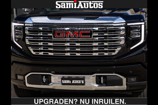 GMC Sierra DENALI 6.2 V8 426PK €79950,- excl | Full Option | De Meest Luxe Pick-Up in zijn Klasse | Comfortabele Dubbele Cabine met Royale 5 Zitplaatsen | BPM vrij | Nu Leverbaar uit Voorraad | Voorraad Nr 2252 | De specialist in Amerikaanse pick‑ups in Nederland en Europa.