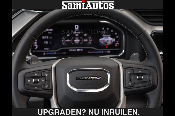 GMC Sierra DENALI 6.2 V8 426PK €79950,- excl | Full Option | De Meest Luxe Pick-Up in zijn Klasse | Comfortabele Dubbele Cabine met Royale 5 Zitplaatsen | BPM vrij | Nu Leverbaar uit Voorraad | Voorraad Nr 2252 | De specialist in Amerikaanse pick‑ups in Nederland en Europa.