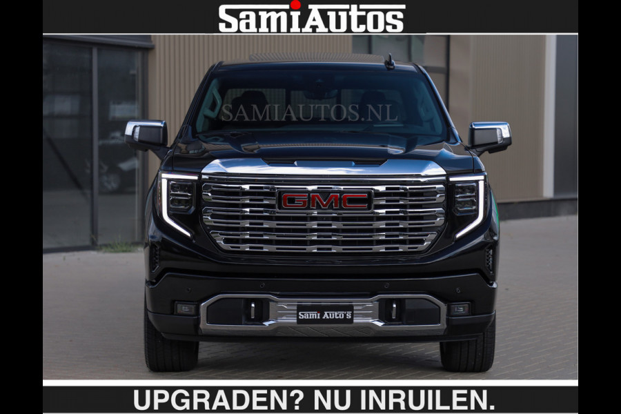 GMC Sierra DENALI 6.2 V8 426PK €79950,- excl | Full Option | De Meest Luxe Pick-Up in zijn Klasse | Comfortabele Dubbele Cabine met Royale 5 Zitplaatsen | BPM vrij | Nu Leverbaar uit Voorraad | Voorraad Nr 2252 | De specialist in Amerikaanse pick‑ups in Nederland en Europa.