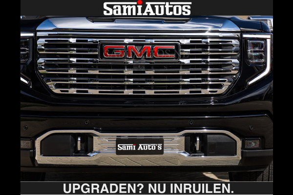 GMC Sierra DENALI 6.2 V8 426PK €79950,- excl | Full Option | De Meest Luxe Pick-Up in zijn Klasse | Comfortabele Dubbele Cabine met Royale 5 Zitplaatsen | BPM vrij | Nu Leverbaar uit Voorraad | Voorraad Nr 2252 | De specialist in Amerikaanse pick‑ups in Nederland en Europa.