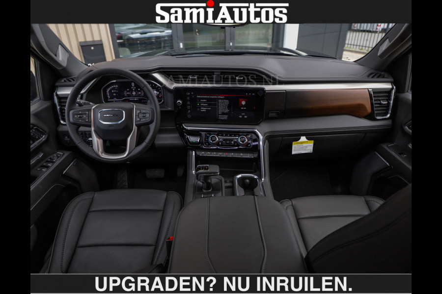 GMC Sierra DENALI 6.2 V8 426PK €79950,- excl | Full Option | De Meest Luxe Pick-Up in zijn Klasse | Comfortabele Dubbele Cabine met Royale 5 Zitplaatsen | BPM vrij | Nu Leverbaar uit Voorraad | Voorraad Nr 2252 | De specialist in Amerikaanse pick‑ups in Nederland en Europa.