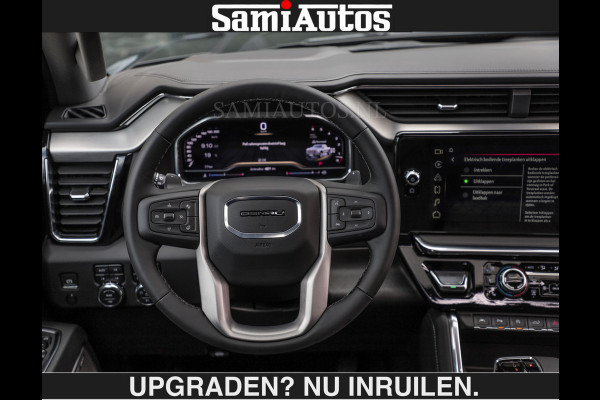 GMC Sierra DENALI 6.2 V8 426PK €79950,- excl | Full Option | De Meest Luxe Pick-Up in zijn Klasse | Comfortabele Dubbele Cabine met Royale 5 Zitplaatsen | BPM vrij | Nu Leverbaar uit Voorraad | Voorraad Nr 2252 | De specialist in Amerikaanse pick‑ups in Nederland en Europa.