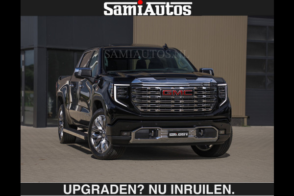 GMC Sierra DENALI 6.2 V8 426PK €79950,- excl | Full Option | De Meest Luxe Pick-Up in zijn Klasse | Comfortabele Dubbele Cabine met Royale 5 Zitplaatsen | BPM vrij | Nu Leverbaar uit Voorraad | Voorraad Nr 2252 | De specialist in Amerikaanse pick‑ups in Nederland en Europa.