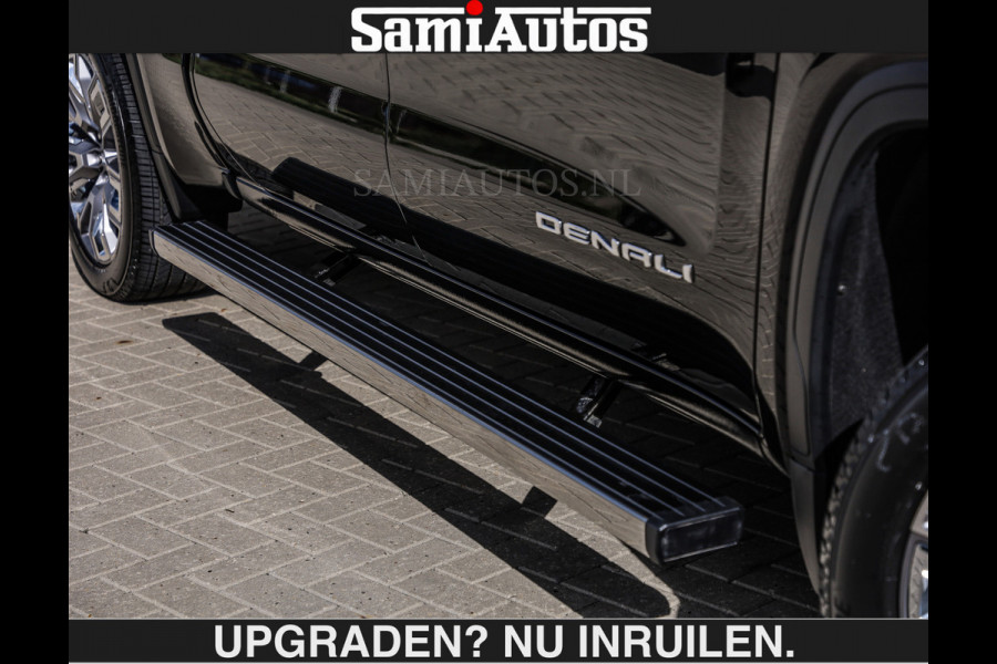 GMC Sierra DENALI 6.2 V8 426PK €79950,- excl | Full Option | De Meest Luxe Pick-Up in zijn Klasse | Comfortabele Dubbele Cabine met Royale 5 Zitplaatsen | BPM vrij | Nu Leverbaar uit Voorraad | Voorraad Nr 2252 | De specialist in Amerikaanse pick‑ups in Nederland en Europa.