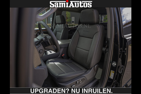 GMC Sierra DENALI 6.2 V8 426PK €79950,- excl | Full Option | De Meest Luxe Pick-Up in zijn Klasse | Comfortabele Dubbele Cabine met Royale 5 Zitplaatsen | BPM vrij | Nu Leverbaar uit Voorraad | Voorraad Nr 2252 | De specialist in Amerikaanse pick‑ups in Nederland en Europa.