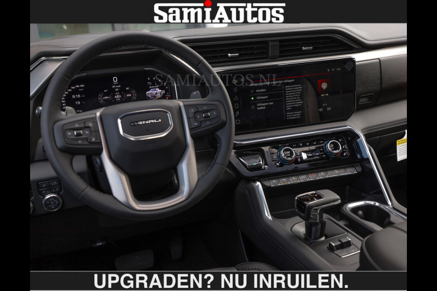 GMC Sierra DENALI 6.2 V8 426PK €79950,- excl | Full Option | De Meest Luxe Pick-Up in zijn Klasse | Comfortabele Dubbele Cabine met Royale 5 Zitplaatsen | BPM vrij | Nu Leverbaar uit Voorraad | Voorraad Nr 2252 | De specialist in Amerikaanse pick‑ups in Nederland en Europa.