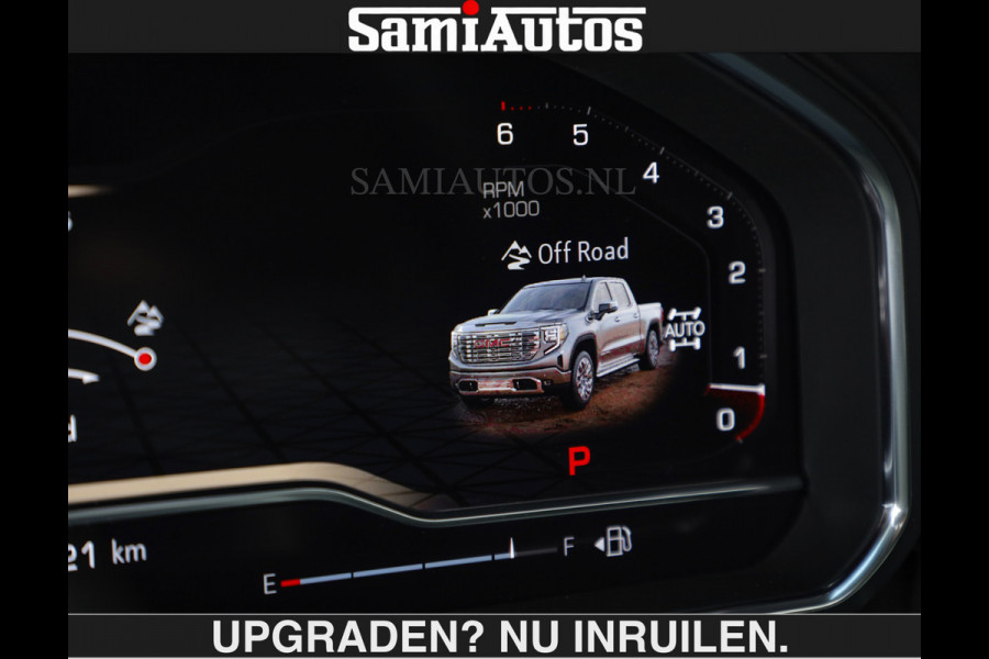 GMC Sierra DENALI 6.2 V8 426PK €79950,- excl | Full Option | De Meest Luxe Pick-Up in zijn Klasse | Comfortabele Dubbele Cabine met Royale 5 Zitplaatsen | BPM vrij | Nu Leverbaar uit Voorraad | Voorraad Nr 2252 | De specialist in Amerikaanse pick‑ups in Nederland en Europa.