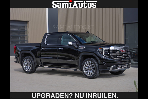 GMC Sierra DENALI 6.2 V8 426PK €79950,- excl | Full Option | De Meest Luxe Pick-Up in zijn Klasse | Comfortabele Dubbele Cabine met Royale 5 Zitplaatsen | BPM vrij | Nu Leverbaar uit Voorraad | Voorraad Nr 2252 | De specialist in Amerikaanse pick‑ups in Nederland en Europa.