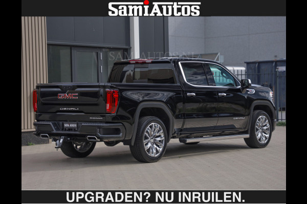GMC Sierra DENALI 6.2 V8 426PK €79950,- excl | Full Option | De Meest Luxe Pick-Up in zijn Klasse | Comfortabele Dubbele Cabine met Royale 5 Zitplaatsen | BPM vrij | Nu Leverbaar uit Voorraad | Voorraad Nr 2252 | De specialist in Amerikaanse pick‑ups in Nederland en Europa.