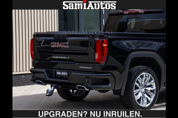 GMC Sierra DENALI 6.2 V8 426PK €79950,- excl | Full Option | De Meest Luxe Pick-Up in zijn Klasse | Comfortabele Dubbele Cabine met Royale 5 Zitplaatsen | BPM vrij | Nu Leverbaar uit Voorraad | Voorraad Nr 2252 | De specialist in Amerikaanse pick‑ups in Nederland en Europa.
