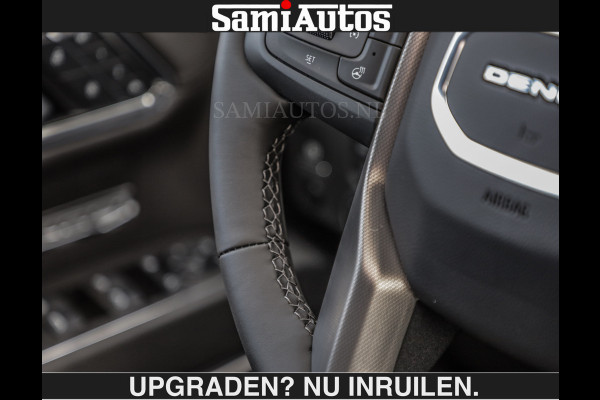 GMC Sierra DENALI 6.2 V8 426PK €79950,- excl | Full Option | De Meest Luxe Pick-Up in zijn Klasse | Comfortabele Dubbele Cabine met Royale 5 Zitplaatsen | BPM vrij | Nu Leverbaar uit Voorraad | Voorraad Nr 2252 | De specialist in Amerikaanse pick‑ups in Nederland en Europa.