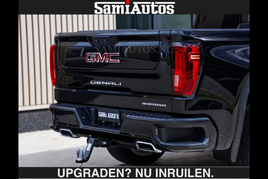 GMC Sierra DENALI 6.2 V8 426PK €79950,- excl | Full Option | De Meest Luxe Pick-Up in zijn Klasse | Comfortabele Dubbele Cabine met Royale 5 Zitplaatsen | BPM vrij | Nu Leverbaar uit Voorraad | Voorraad Nr 2252 | De specialist in Amerikaanse pick‑ups in Nederland en Europa.
