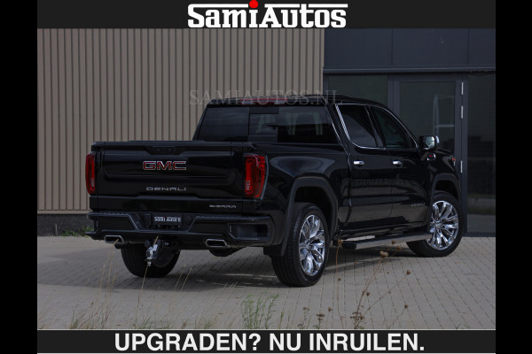 GMC Sierra DENALI 6.2 V8 426PK €79950,- excl | Full Option | De Meest Luxe Pick-Up in zijn Klasse | Comfortabele Dubbele Cabine met Royale 5 Zitplaatsen | BPM vrij | Nu Leverbaar uit Voorraad | Voorraad Nr 2252 | De specialist in Amerikaanse pick‑ups in Nederland en Europa.