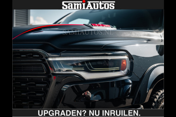 Dodge Ram HULK PACKAGE | Limited Night H.O 540HP €84950,- excl | Massage + Full Option | De Meest Luxe en Volle Pick-Up in zijn Klasse | H Comfortabele Dubbele Cabine met Royale 5 Zitplaatsen | BPM vrij | Nu Leverbaar uit Voorraad | Voorraad Nr 2353 - 5412 | De specialist in Amerikaanse pick‑ups in Nederland en Europa.