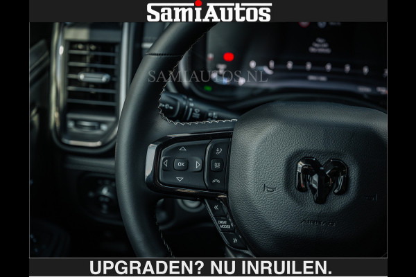 Dodge Ram HULK PACKAGE | Limited Night H.O 540HP €84950,- excl | Massage + Full Option | De Meest Luxe en Volle Pick-Up in zijn Klasse | H Comfortabele Dubbele Cabine met Royale 5 Zitplaatsen | BPM vrij | Nu Leverbaar uit Voorraad | Voorraad Nr 2353 - 5412 | De specialist in Amerikaanse pick‑ups in Nederland en Europa.