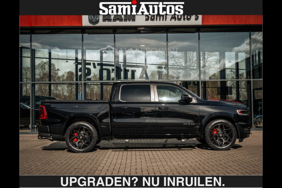 Dodge Ram HULK PACKAGE | Limited Night H.O 540HP €84950,- excl | Massage + Full Option | De Meest Luxe en Volle Pick-Up in zijn Klasse | H Comfortabele Dubbele Cabine met Royale 5 Zitplaatsen | BPM vrij | Nu Leverbaar uit Voorraad | Voorraad Nr 2353 - 5412 | De specialist in Amerikaanse pick‑ups in Nederland en Europa.