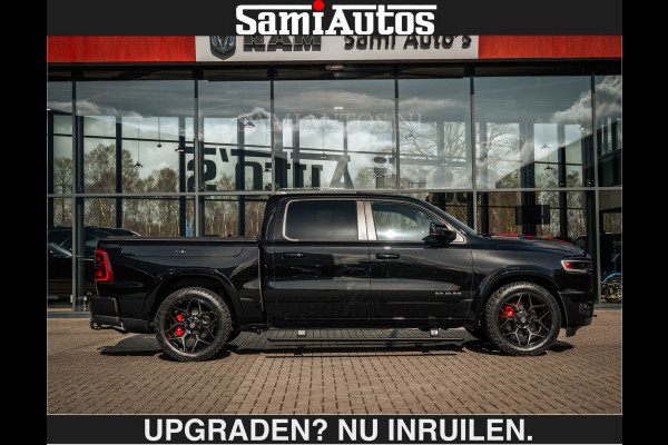 Dodge Ram HULK PACKAGE | Limited Night H.O 540HP €84950,- excl | Massage + Full Option | De Meest Luxe en Volle Pick-Up in zijn Klasse | H Comfortabele Dubbele Cabine met Royale 5 Zitplaatsen | BPM vrij | Nu Leverbaar uit Voorraad | Voorraad Nr 2353 - 5412 | De specialist in Amerikaanse pick‑ups in Nederland en Europa.