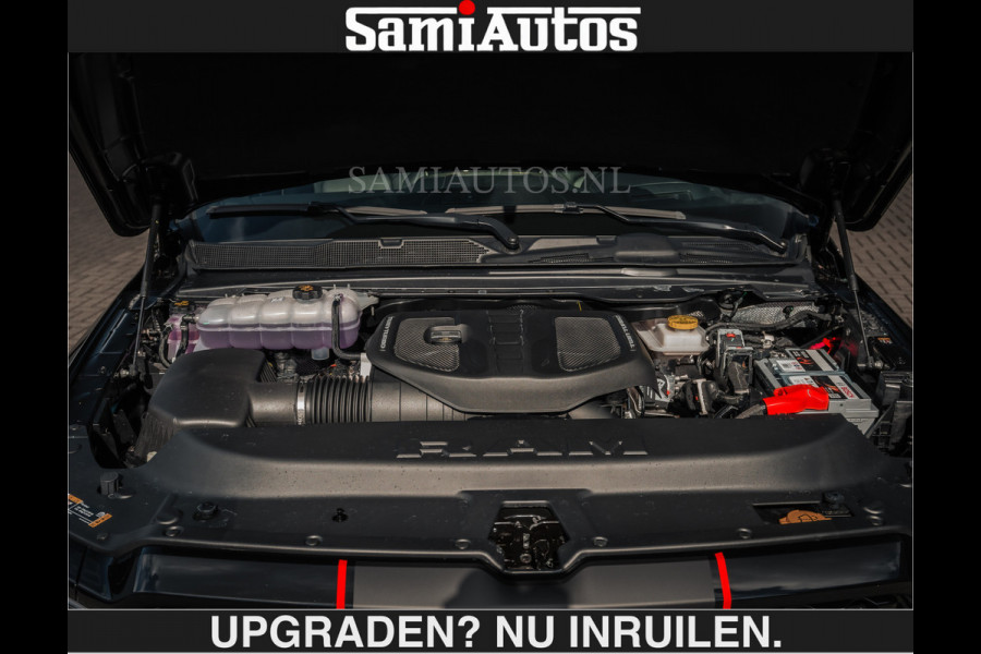 Dodge Ram HULK PACKAGE | Limited Night H.O 540HP €84950,- excl | Massage + Full Option | De Meest Luxe en Volle Pick-Up in zijn Klasse | H Comfortabele Dubbele Cabine met Royale 5 Zitplaatsen | BPM vrij | Nu Leverbaar uit Voorraad | Voorraad Nr 2353 - 5412 | De specialist in Amerikaanse pick‑ups in Nederland en Europa.
