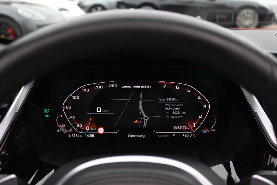 BMW Z4 Roadster M40i First Edition / Full option! / Camera / Head-up / Leder / Harman Kardon / 19'' / Keyless / Stuur+Stoelverwarming / Windscherm / Dodehoek / DAB / ACC