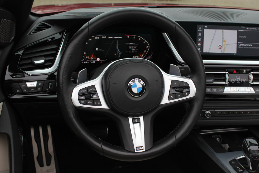 BMW Z4 Roadster M40i First Edition / Full option! / Camera / Head-up / Leder / Harman Kardon / 19'' / Keyless / Stuur+Stoelverwarming / Windscherm / Dodehoek / DAB / ACC