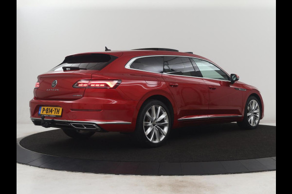 Volkswagen Arteon Shooting Brake 1.4 TSI eHybrid R-Line Business+ | SOH 90,4% | Leder/alcantara | Panoramadak | Adaptive cruise | Trekhaak | Head-up | Dodehoek detectie | 360 camera | Park assist | Carplay
