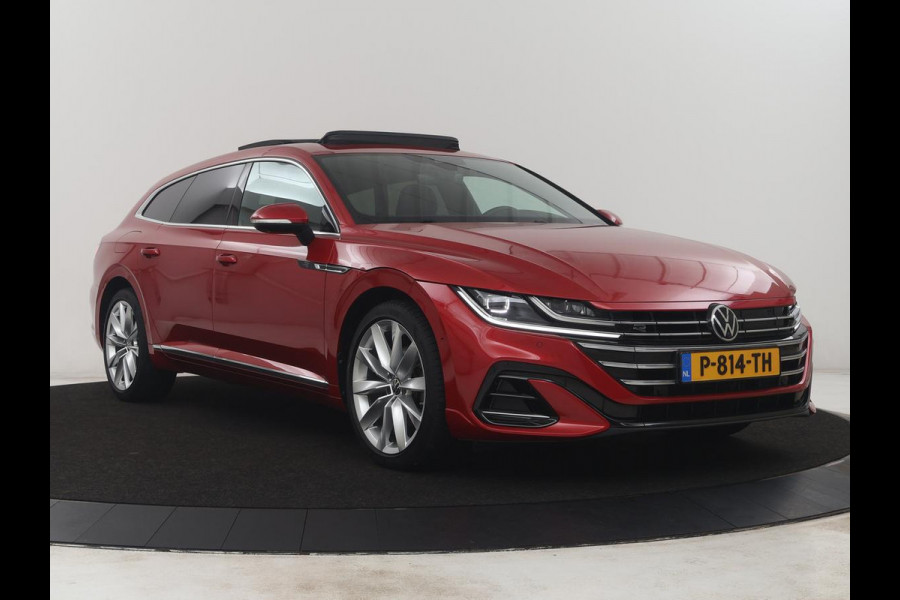 Volkswagen Arteon Shooting Brake 1.4 TSI eHybrid R-Line Business+ | SOH 90,4% | Leder/alcantara | Panoramadak | Adaptive cruise | Trekhaak | Head-up | Dodehoek detectie | 360 camera | Park assist | Carplay