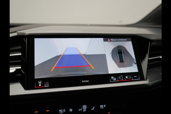 Audi Q4 e-tron 45 quattro S Line 82 kWh 286pk Dealer O.H | Trekhaak Af Fabriek | Adaptive Cruise | 360 Camera | Matrix LED | Lederen Sportstoelen Verwarmd | Keyless | Sfeerverlichting | Blis | Navigatie | Virtual | DAB | 19"L.M |