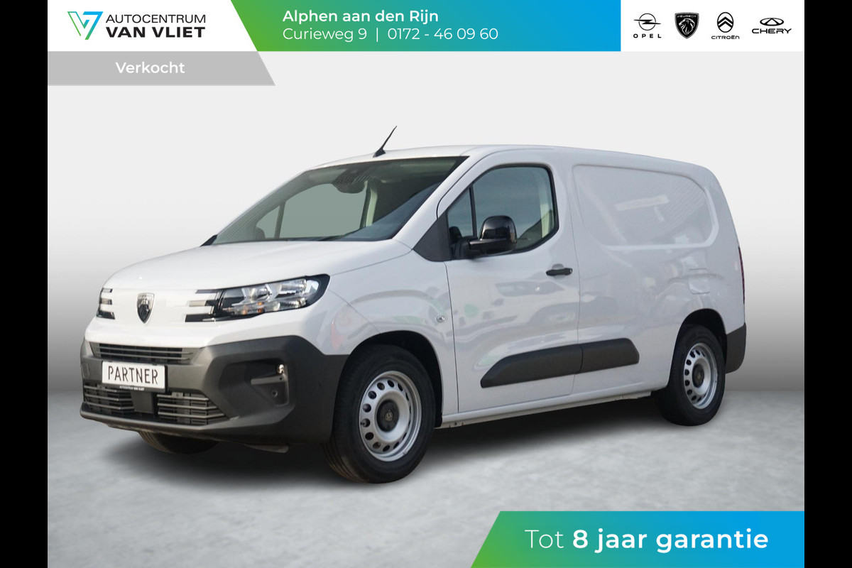 Peugeot e-Partner L2 50 kWh | 8 jaar garantie | camera | Apple Carplay/Android Auto | laadruimtebetimmering | Comfort stoelen | rijklaarprijs