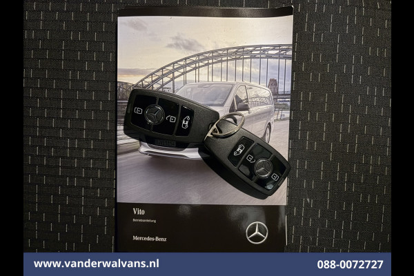 Mercedes-Benz Vito 116 CDI 164pk 2025 Model L2H1 Euro6 Airco | XL MBUX | Navigatie | Camera | Cruisecontrol Stoelverwarming, Parkeersensoren, Bijrijdersbank