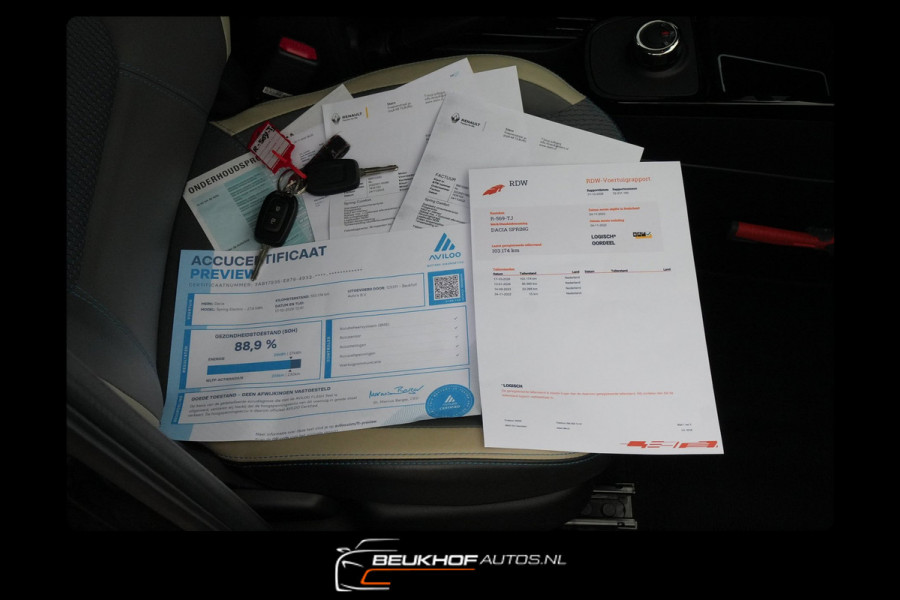 Dacia Spring Comfort 27 kWh Airco Cruise Armsteun Soh 89%