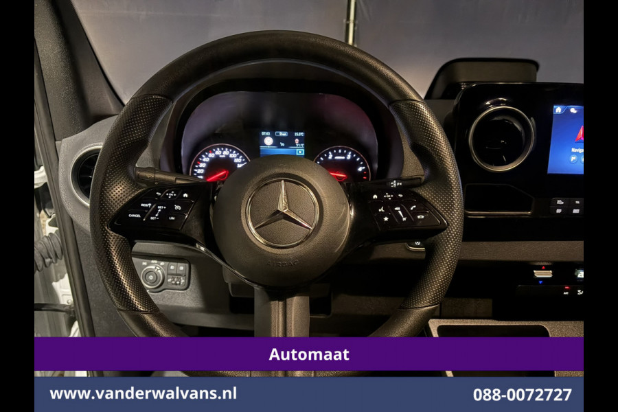 Mercedes-Benz Sprinter 317 CDI 170pk 9G-Tronic Automaat L2H2 Facelift Euro6 Airco | Camera | Navigatie | LED | Chauffeursstoel Cruisecontrol, Stoelverwarming, 270 Graden Achterdeuren, Parkeersensoren, Bijrijdersbank