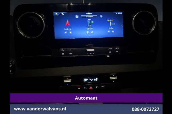 Mercedes-Benz Sprinter 317 CDI 170pk 9G-Tronic Automaat L2H2 Facelift Euro6 Airco | Camera | Navigatie | LED | Chauffeursstoel Cruisecontrol, Stoelverwarming, 270 Graden Achterdeuren, Parkeersensoren, Bijrijdersbank