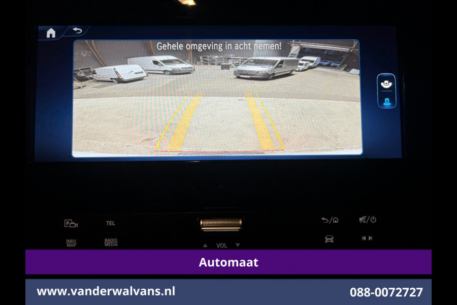 Mercedes-Benz Sprinter 317 CDI 170pk 9G-Tronic Automaat L2H2 Facelift Euro6 Airco | Camera | Navigatie | LED | Chauffeursstoel Cruisecontrol, Stoelverwarming, 270 Graden Achterdeuren, Parkeersensoren, Bijrijdersbank