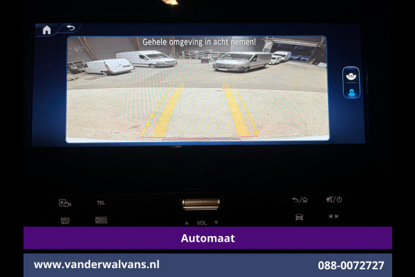 Mercedes-Benz Sprinter 317 CDI 170pk 9G-Tronic Automaat L2H2 Facelift Euro6 Airco | Camera | Navigatie | LED | Chauffeursstoel Cruisecontrol, Stoelverwarming, 270 Graden Achterdeuren, Parkeersensoren, Bijrijdersbank