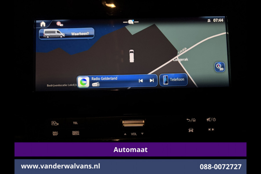 Mercedes-Benz Sprinter 317 CDI 170pk 9G-Tronic Automaat L2H2 Facelift Euro6 Airco | Camera | Navigatie | LED | Chauffeursstoel Cruisecontrol, Stoelverwarming, 270 Graden Achterdeuren, Parkeersensoren, Bijrijdersbank