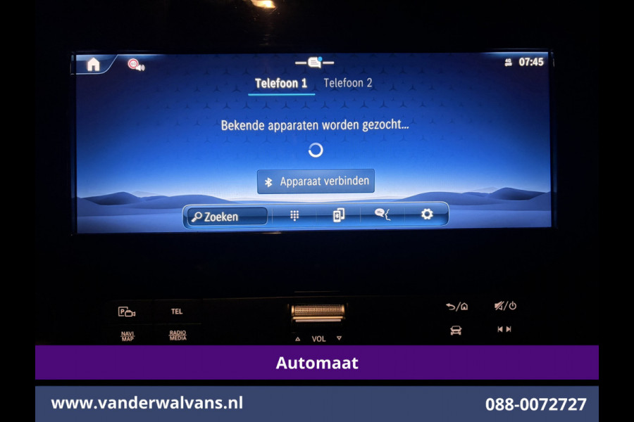 Mercedes-Benz Sprinter 317 CDI 170pk 9G-Tronic Automaat L2H2 Facelift Euro6 Airco | Camera | Navigatie | LED | Chauffeursstoel Cruisecontrol, Stoelverwarming, 270 Graden Achterdeuren, Parkeersensoren, Bijrijdersbank