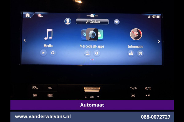 Mercedes-Benz Sprinter 317 CDI 170pk 9G-Tronic Automaat L2H2 Facelift Euro6 Airco | Camera | Navigatie | LED | Chauffeursstoel Cruisecontrol, Stoelverwarming, 270 Graden Achterdeuren, Parkeersensoren, Bijrijdersbank