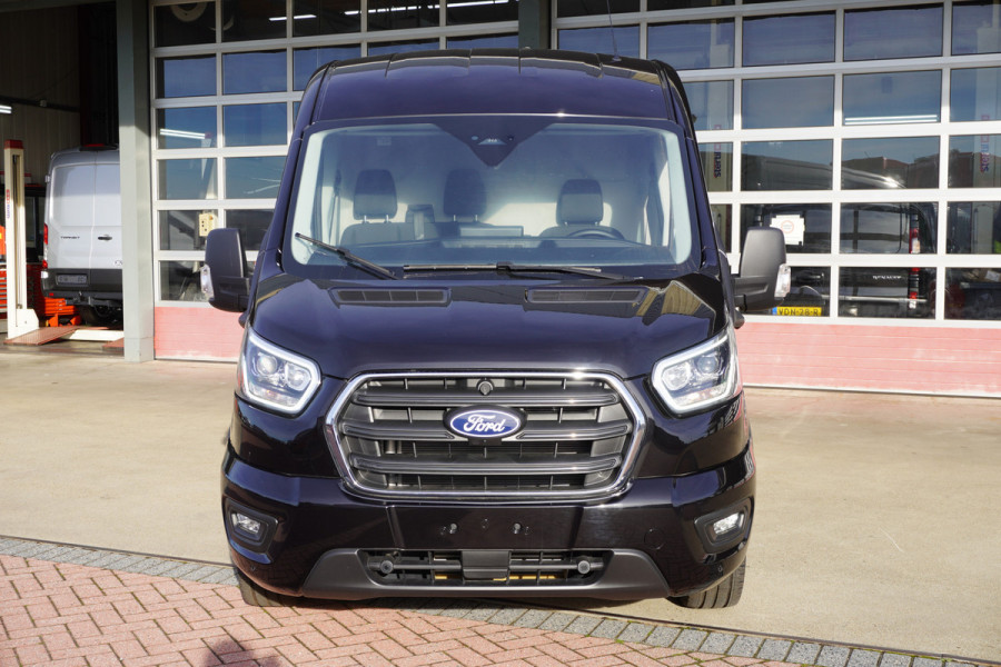 Ford Transit 350L 2.0 TDCI 165Pk L3H2 Limited Automaat schuifdeur l+r nr. V109 | Airco | Adap.Cruise | 360 Camera | Navi | Trekhaak