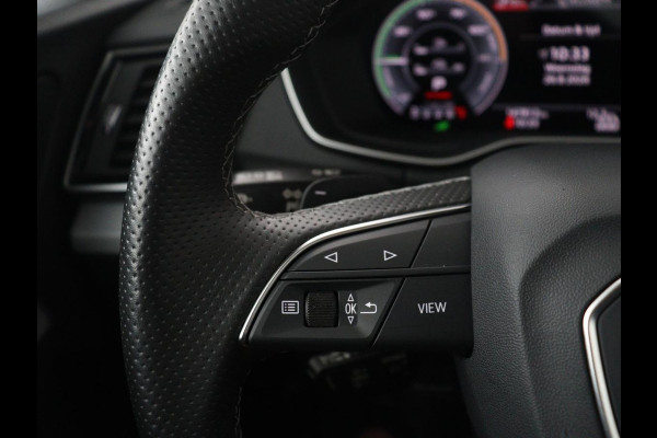 Audi Q5 50 TFSI e S edition | SOH 83,1% | Half leder | Stoelverwarming | Drive select | Adaptive cruise | Navigatie | Carplay | 360 camera | Park assist | Climate control | Elektrische achterklep