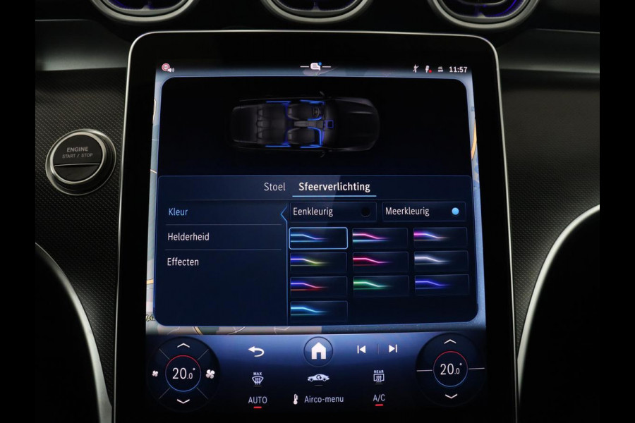 Mercedes-Benz C-Klasse 300 E Estate Avantgarde | SOH 97.6% | 360 camera | Adaptive cruise | Memory | Stoelverwarming | Sfeerverlichting | Carplay | Full LED |