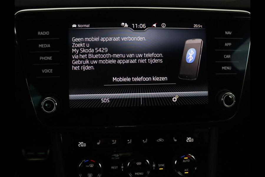 Škoda Superb 1.5 TSI ACT Sportline Business | Leder/Alcantara | Adaptive cruise | Stuur/stoel verwarming | Memory | Virtual Dashboard | Camera | Park assist | Navigatie | Carplay |