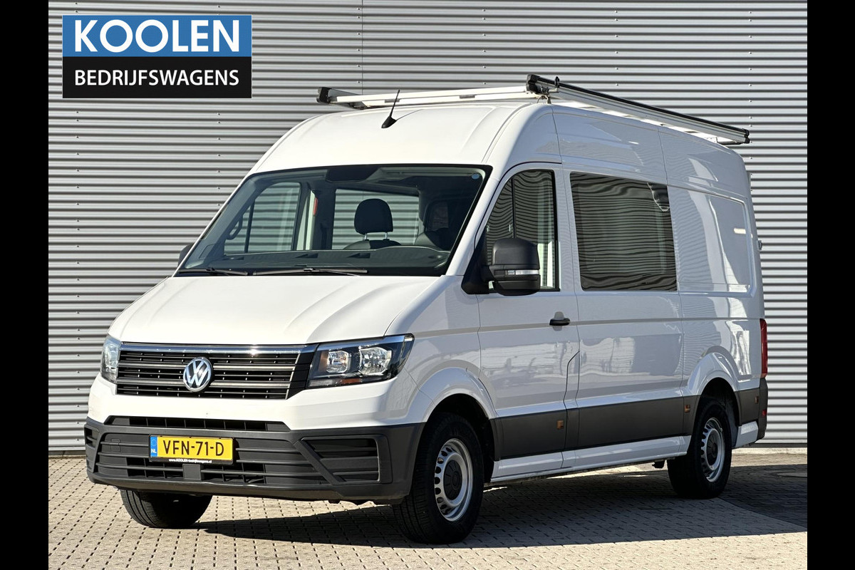Volkswagen Crafter 35 2.0 TDI RWD L2H2 DC Dubbele cabine Highline 177pk achterwielaanrijving 3500kg trekgewicht