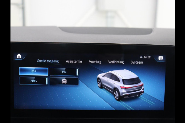 Mercedes-Benz EQA 250 Business Solution Luxury 67 kWh | SOH 94,7% | Half leder | Cruise control | Dodehoek detectie | Stoelverwarming | Camera | Park assist | Navigatie | Sfeerverlichting | Elektrische achterklep